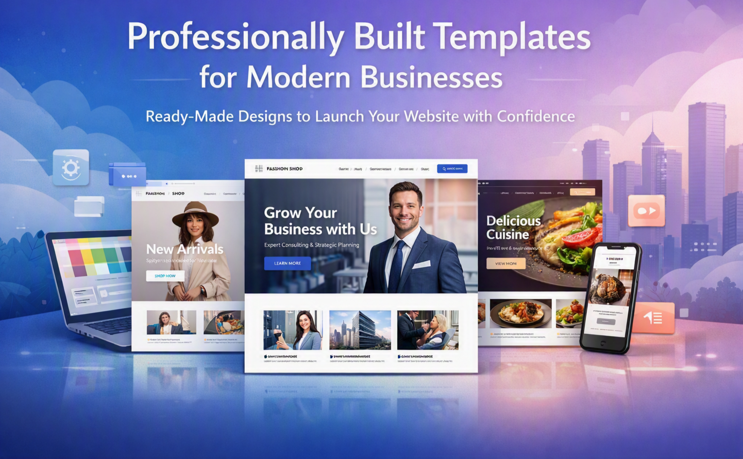 Make a small Business website